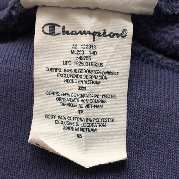 Champion Women’s X Small Purple Sweatpants - Picture 9 of 10